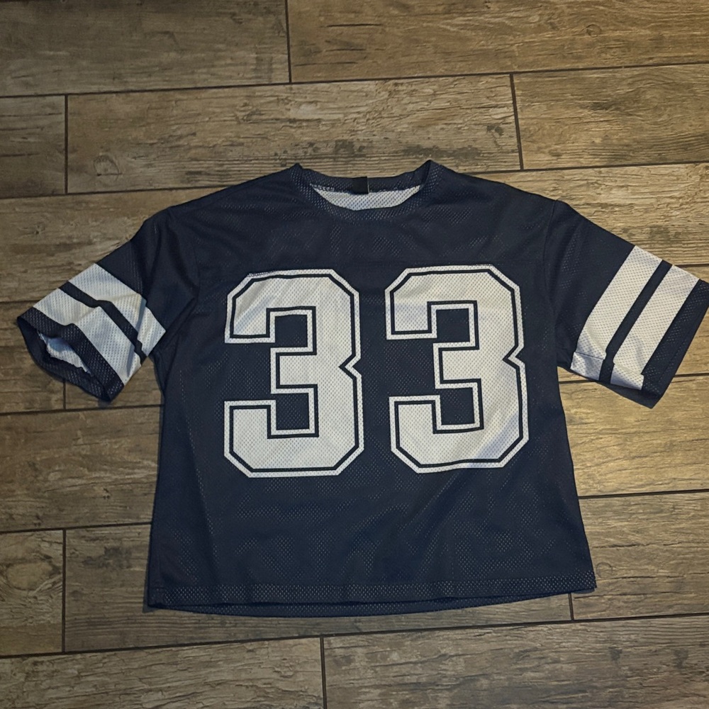 Men's Navy Blue Jersey Shirt